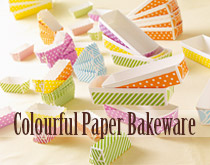 Colourful Paper Bakeware