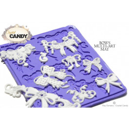 Mini Tapis en Silicone Dentelles Crystal Candy® - MultiArt Nœuds