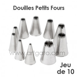 10 Douilles Petits Fours