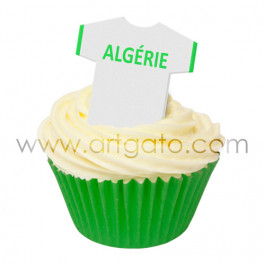 Maillot Equipe Algérie - Réalisation Cupcake