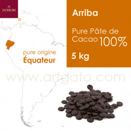 Couverture Chocolat Arriba Pure Pâte de Cacao