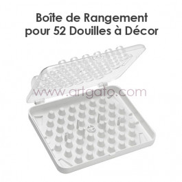 Boîte de Rangement | Pour 52 Douilles à Décor