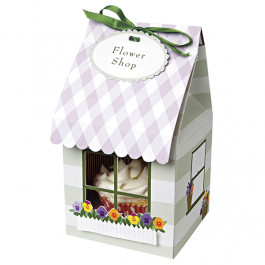 Fleuriste Mauve - 4 Boîtes pour 1 Cupcake