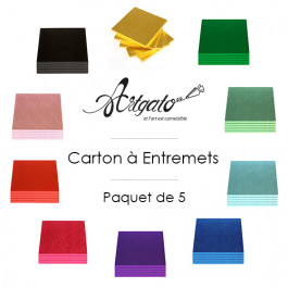 5 Cartons à Entremets - Couleurs