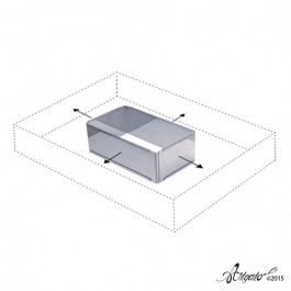 Cadre Inox Extensible De Buyer® | RECTANGLE