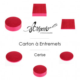 Cartons à entremets - Cerise