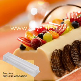 Gouttière à Bûche | Bûche PLATE-BANDE