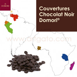 Couvertures Chocolat Noir Domori