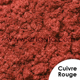 Colorants Poudre Irisés, Cuivre Rouge