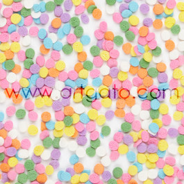 Mini Confetti en Sucre Multicolores