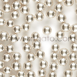 Perles en Sucre - Argent - 8,5mm