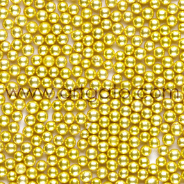 Perles en Sucre - Or 4,5mm
