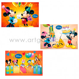 3 Motifs Plaques Azyme Disney