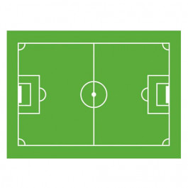 Plaque Azyme - Terrain de Football