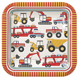 	Fête Chantier Meri Meri® | 12 Assiettes