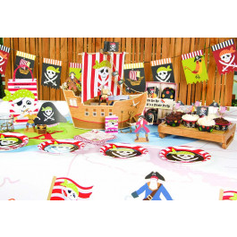 Fête Pirate Meri Meri® | Centre de Table Bateau Pirate Modèle 1