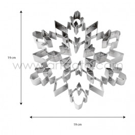 Découpoir, Flocon de Neige - Dimensions