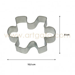 Découpoir Pièce de Puzzle - Dimensions