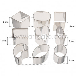 Petits fours et Bouchées - 9 Motifs