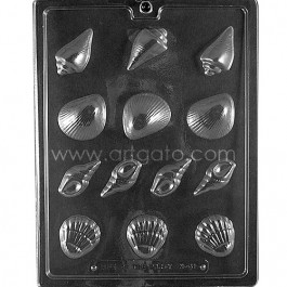 MOULE A CHOCOLAT | Assortiment Coquillages