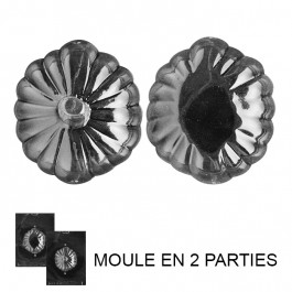 Moule à Chocolat, Citrouille 3D (2 moules)