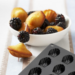 Moule Silicone Cake en Stock® | 24 Mini MADELEINES 