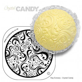 Moule en Silicone Dentelles Crystal Candy®, Cupcake Roux