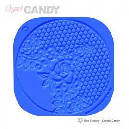 Moule en Silicone Dentelles Crystal Candy®, Cupcake Taylor Rose