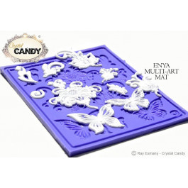 Mini Tapis en Silicone Dentelles Crystal Candy® - MultiArt Enya