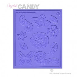 Mini Tapis en Silicone Dentelles Crystal Candy® - MultiArt Tiffany