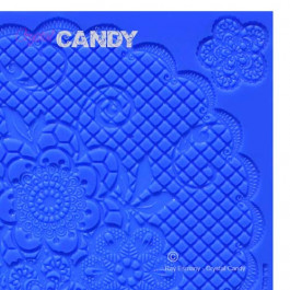 Tapis en Silicone Dentelles Crystal Candy®, Napperon Bouquet