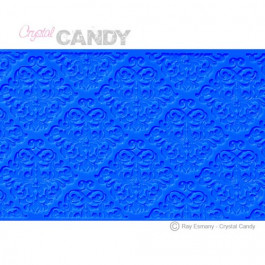 Tapis en Silicone Dentelles Crystal Candy®, Damask