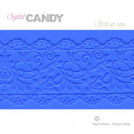 Tapis en Silicone Dentelles Crystal Candy®, Ruban Fantasy