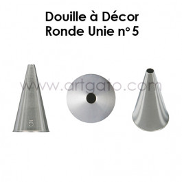 Douille à Décor | Ronde Unie #5