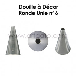 Douille à Décor | Ronde Unie #6