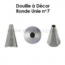 Douille à Décor | Ronde Unie #7