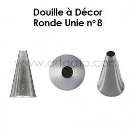 Douille à Décor | Ronde Unie #8