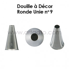 Douille à Décor | Ronde Unie #9