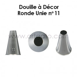 Douille à Décor | Ronde Unie #11