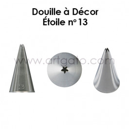 Douille à Décor | Cannelée (Étoile) #13