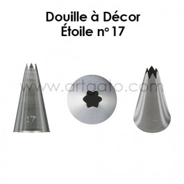 Douille à Décor | Cannelée (Étoile) #17