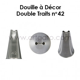 Douille à Décor | Double Traits #42