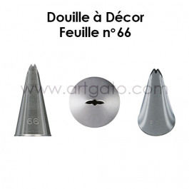 Douille à Décor | Feuille #66