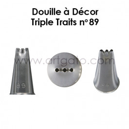 Douille à Décor | Triple Traits #89