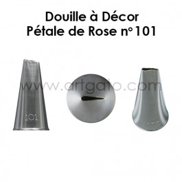 Douille à Décor | Pétale de Rose #101