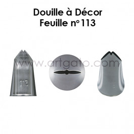 Douille à Décor | Feuille #113