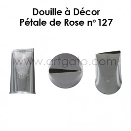Douille à Décor | Pétale de Rose #127
