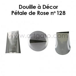 Douille à Décor | Pétale de Rose #128