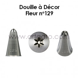 Douille à Décor Fleur n° 129