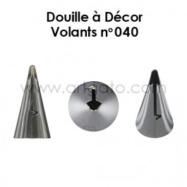 Douille à Décor | Volants #040